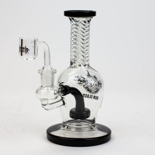 Tire Diffuser 7" Glass Dab Rig - Glasss Station