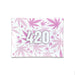 V Syndicate 420 Pink Glass Rollin' Tray - Glasss Station