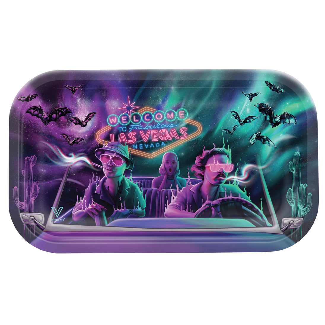 V Syndicate Bat Country Metal Rollin' Tray - Glasss Station