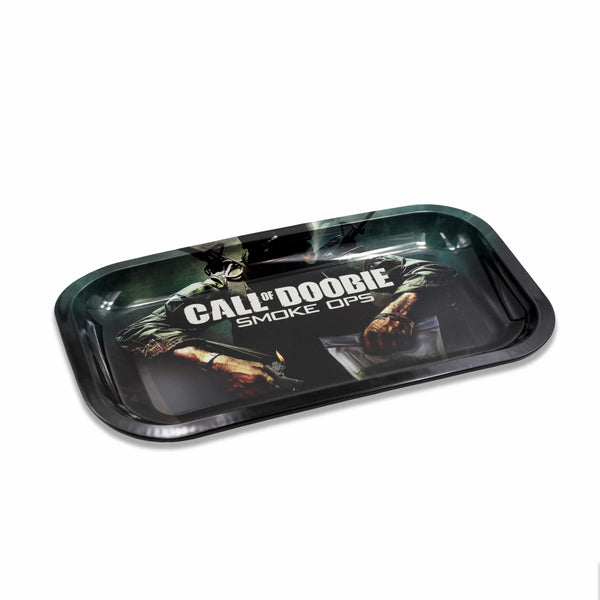 V Syndicate Call of Doobie Metal Rollin' Tray - Glasss Station