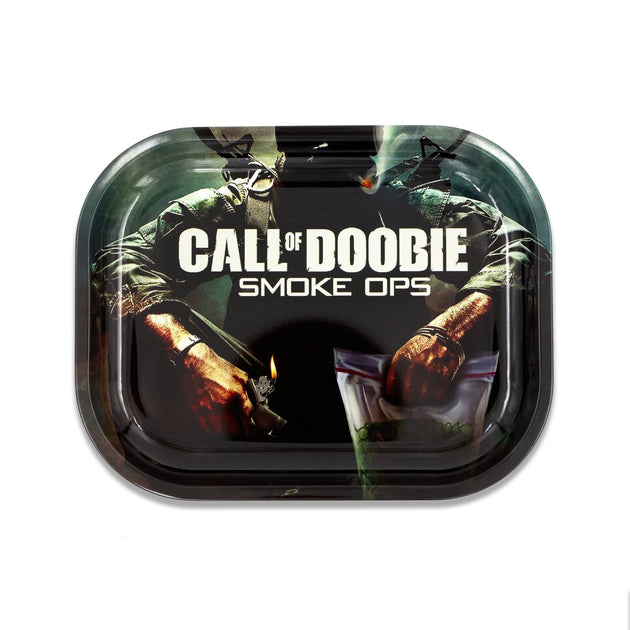 V Syndicate Call of Doobie Metal Rollin' Tray - Glasss Station