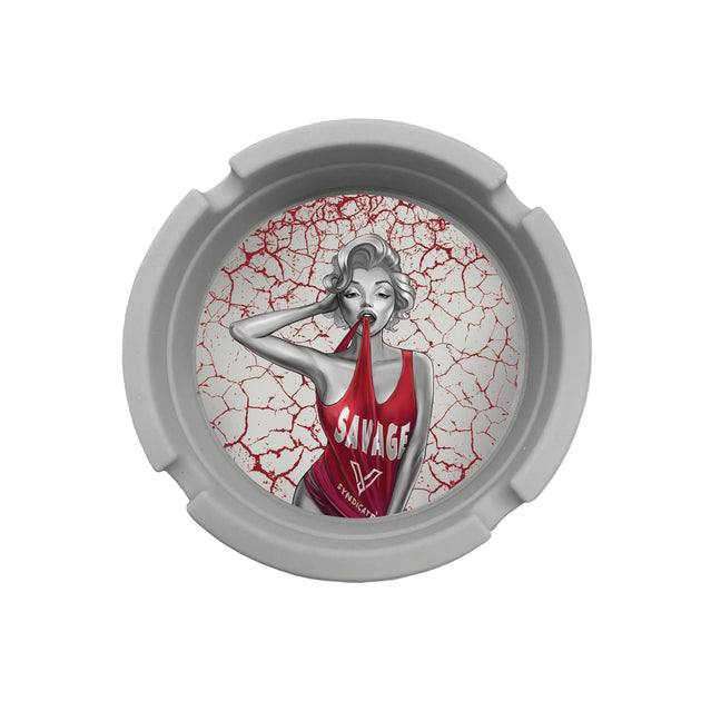 V Syndicate Dank Diva Blazin' Silicone Ashtray - Glasss Station