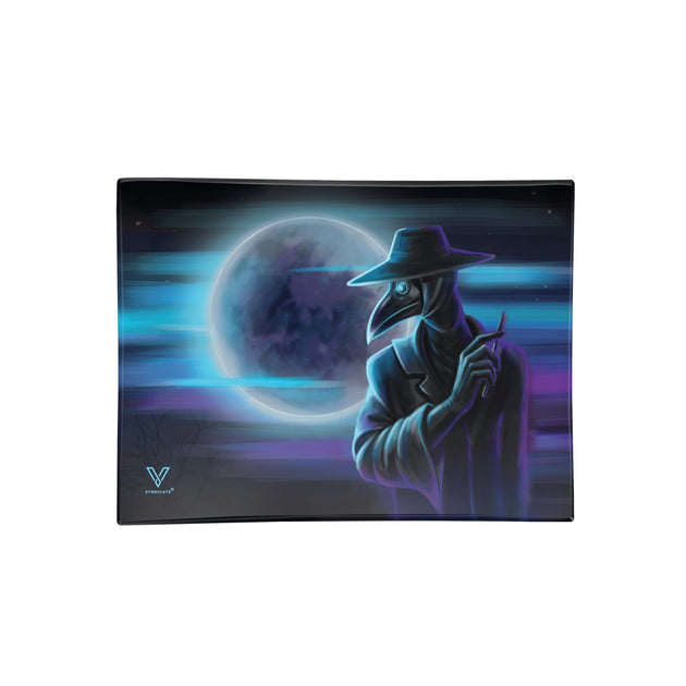 V Syndicate Dark Traveler Glass Rollin' Tray - Glasss Station