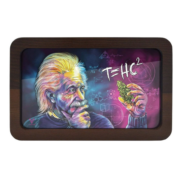 V Syndicate High-Def Wood Medium Rollin' Tray - Glasss Station