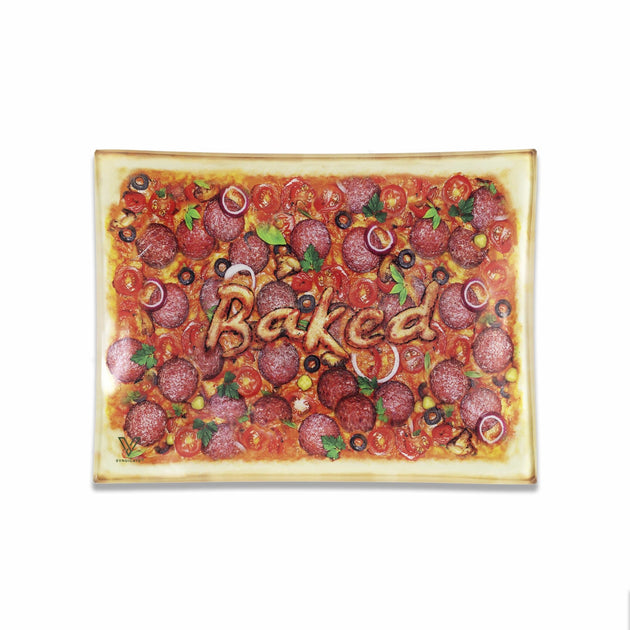 V Syndicate Pizza Glass Rollin' Tray - Glasss Station
