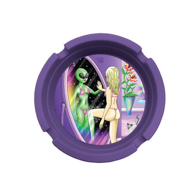 V Syndicate Reflections Blazin' Silicone Ashtray - Glasss Station