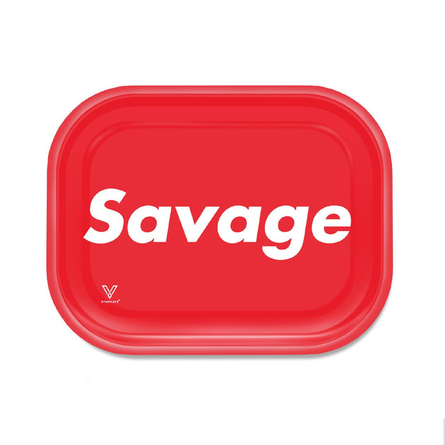 V Syndicate Savage Metal Rollin' Tray - Glasss Station