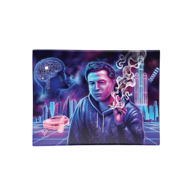 V Syndicate Space Xhale Glass Rollin' Tray - Glasss Station