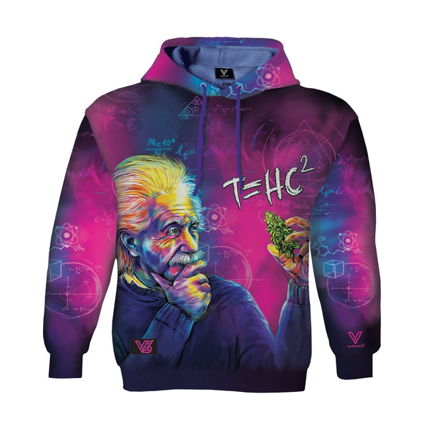 V Syndicate T=HC2 Einstein Classic 360° Print Hoodie - Glasss Station
