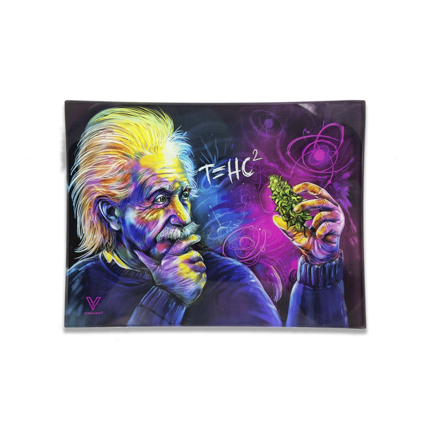 V Syndicate T=HC2 Einstein Glass Rollin' Tray - Glasss Station