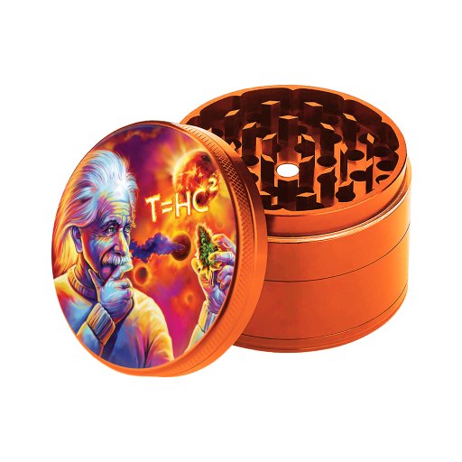 V Syndicate T=HC2 Einstein Solar Diesel 4-Piece SharpShred Grinder - Glasss Station