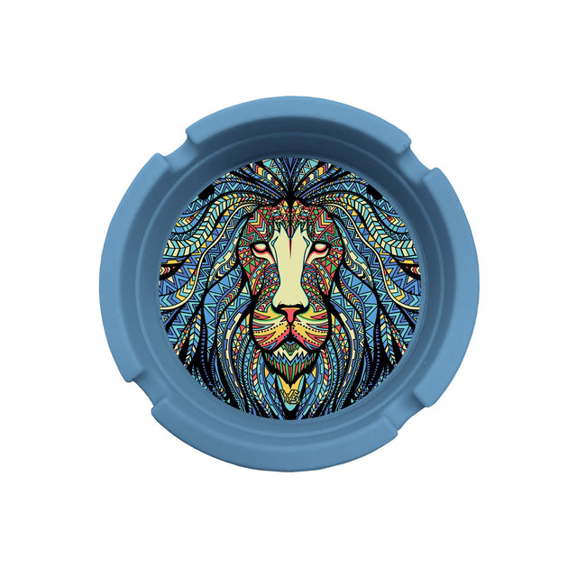 V Syndicate Tribal Lion Blazin' Silicone Ashtray - Glasss Station