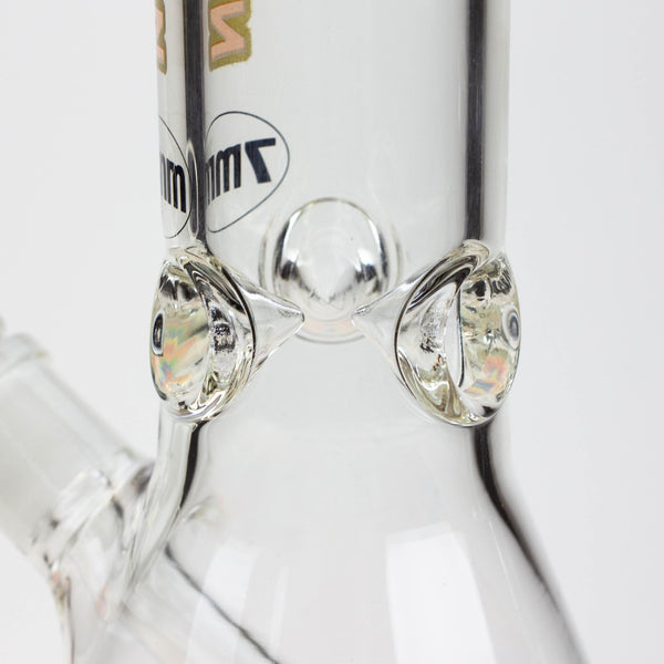 WellCann 12" 7mm Glass Beaker Bong - Glasss Station