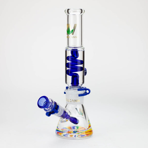 WELLCANN | 12" Glycerine Detachable Glass Bong - Glasss Station