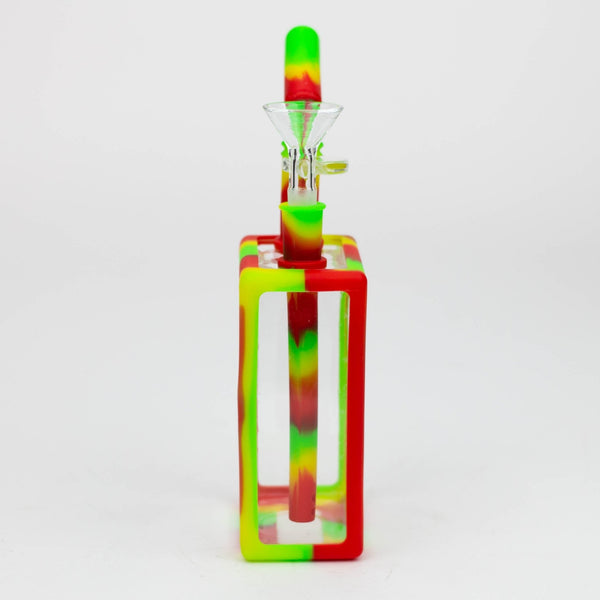 WENEED®- 8" Silicone Juice Box Bubbler - Glasss Station
