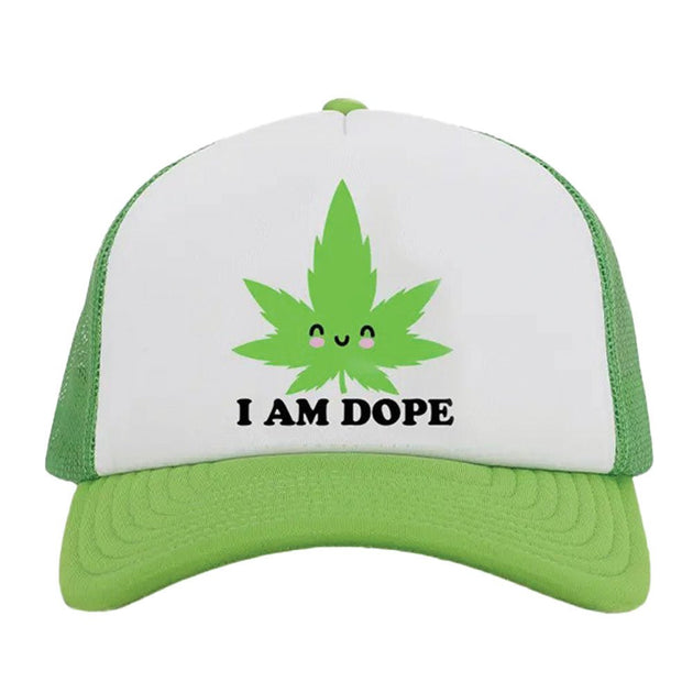 Wood Rocket I Am Dope Snapback Hat - Glasss Station