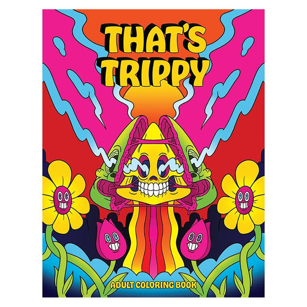 Wood Rocket That's Trippy Adult Coloring Book - Glasss Station