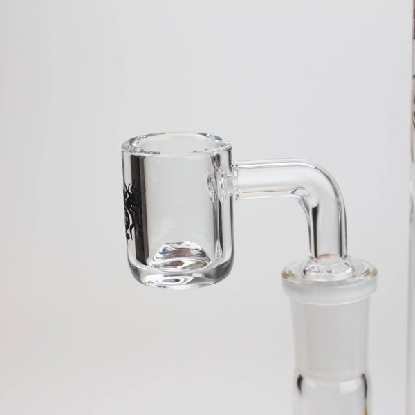 XTREME 9.5" 2-in-1 Tube Bong/Rig w/ Honeycomb Diffuser - Glasss Station