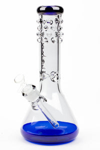 XTREME Glass 12" 7mm Electroplated Beaker Bong - Glasss Station