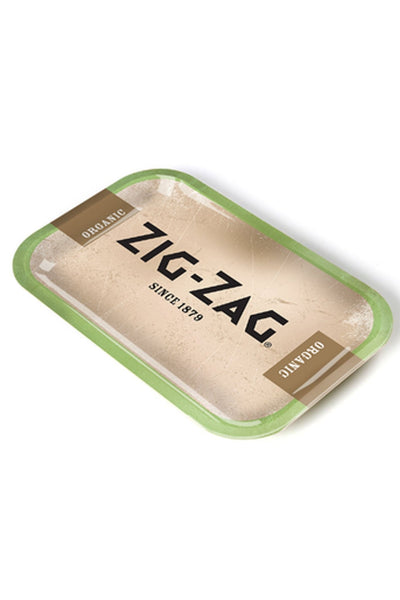Zig-Zag Medium Metal Rolling Tray - Glasss Station