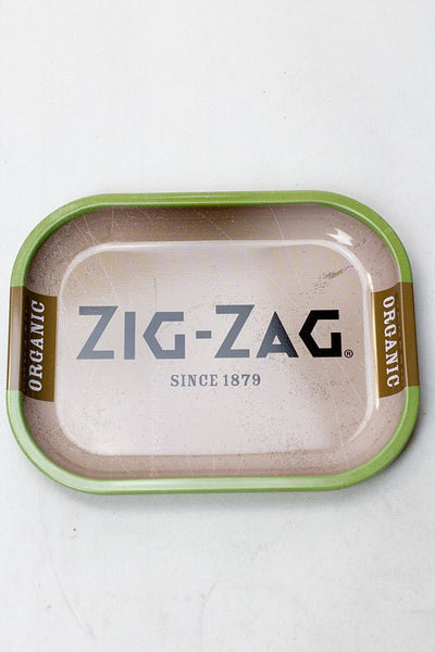 Zig-Zag Mini Metal Rolling Tray - Glasss Station