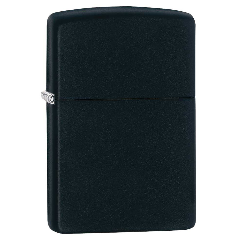 Zippo Classic Black Matte Lighter - Glasss Station